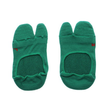 タビリラ たびりら たびりら靴下#01 （カエル(緑)）