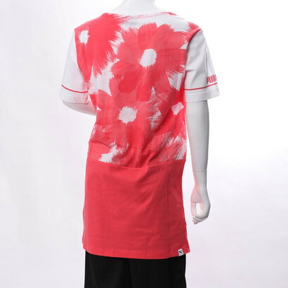 【アウトレット】プーマ PUMA ジュニア 半袖Tシャツ Style AOP SS ロングTシャツ 852201
