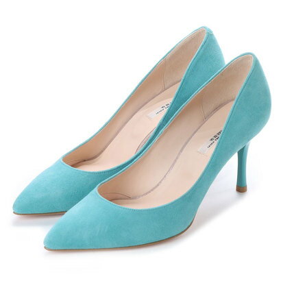 セヴン トゥエルヴ サーティ SEVEN TWELVE THIRTY 〈ラブリーウォーク〉ポインテッドトゥパンプス （エメラルドグリーンスエード）