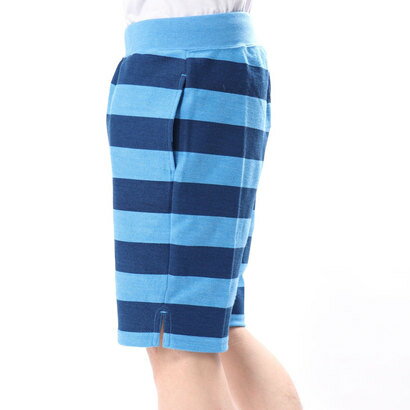 スパッツィオ SPAZIO メンズ サッカー/フットサル スウェットパンツ ボーダースウェットハーフパンツ BT0136ネット通販 サッカー 用品 セール