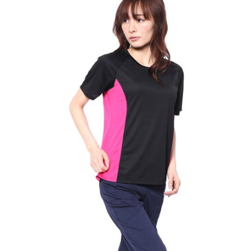 イグニオ IGNIO レディース 半袖機能Tシャツ ゆったりサイズ IG-9A21568TSY ク