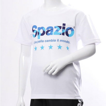 スパッツィオ SPAZIO サッカー/フットサル 半袖シャツ JRマーブルロゴプラクティスTシャツ GE0497バーゲン サッカー 用品 セール