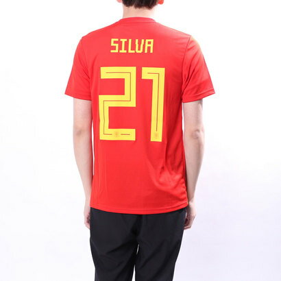 アディダス adidas メンズ サッカー/フットサル ライセンスシャツ スペイン代表 ホームレプリカユニフォーム(シルバ) CX5355通販 サッカー 用品 セール