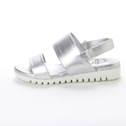 ジョイ ウォーカー プラス Joy Walker Plus バックストラップ 2本ベルト コンフォートサンダル (SILVER) ジョイ ウォーカー プラス Joy Walker Plus バックストラップ 2本ベルト コンフォートサンダル (SILVER)