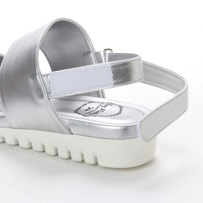 ジョイ ウォーカー プラス Joy Walker Plus バックストラップ 2本ベルト コンフォートサンダル (SILVER) ジョイ ウォーカー プラス Joy Walker Plus バックストラップ 2本ベルト コンフォートサンダル (SILVER)