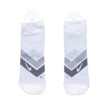 【アウトレット】ナイキ NIKE 陸上/ランニング ソックス パフォーマンス ランニング クッション ノーショウ ソックス SX5466100 (ホワイト)