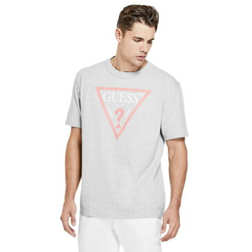 【アウトレット】ゲス GUESS Originals OVERSIZED TRIANGLE LOGO TEE （DUSTY GREY HEATHER）