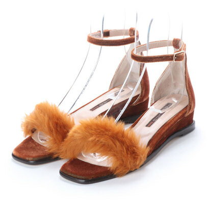 【アウトレット】ペリーコ サニー PELLICO SUNNY ファーサンダル （CAMEL）