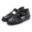 グローバルクラブ GLOBAL CLUB 【本革】 カウンター付 ドライビングシューズ 「Made in Japan」 M-1116 (BLACK)