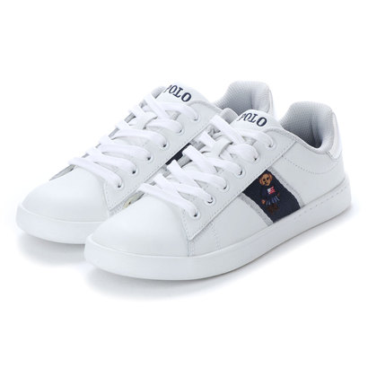ポロラルフローレン POLO RALPH LAUREN QUILTON BEAR （WHITE/NAVY/SILVER）