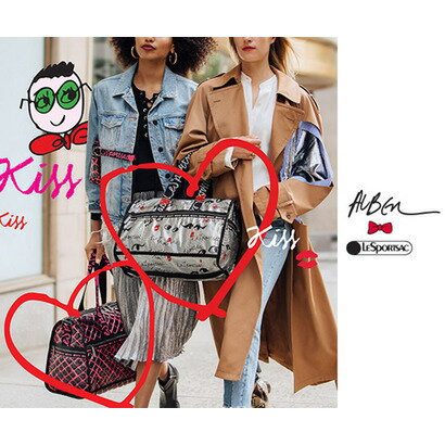 レスポートサック LeSportsac MED JUNO WEEKENDER (ハグ ミー ホットピンク) レスポートサック LeSportsac MED JUNO WEEKENDER (ハグ ミー ホットピンク)