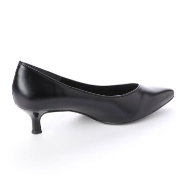 【レイン対応】ラウナレア Launa lea RainyDay Vカットポインテッドパンプス (ブラック)