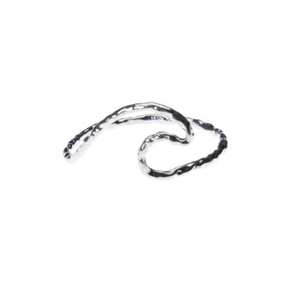 【Kahiko】ウェーブリング シルバー