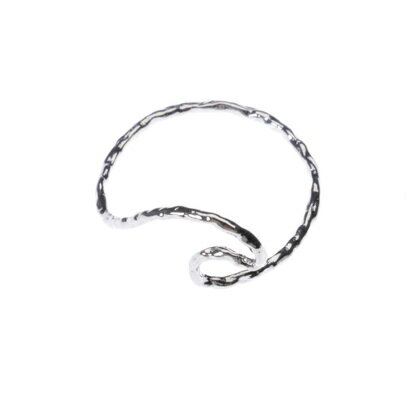 【Kahiko】ウェーブリング シルバー