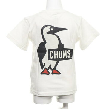 チャムス CHUMS アウトドア 半袖Tシャツ Kid's Booby Logo T-Shirt CH21-1052