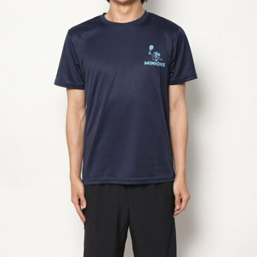 アルペンセレクト Alpen select テニス 半袖Tシャツ ミニオンズプレイテニスドライTシャツ 22833825 (ネイビー)