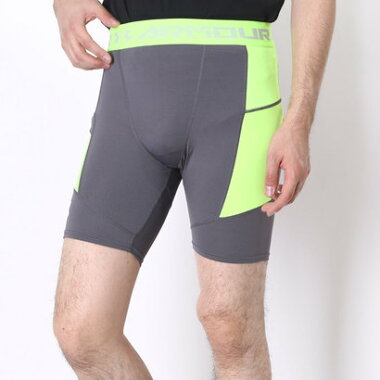 【アウトレット】アンダーアーマー UNDER ARMOUR スポーツショートタイツ UA HEATGEAR ARMOUR MEDIAショーツ #MCM2890