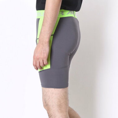 【アウトレット】アンダーアーマー UNDER ARMOUR スポーツショートタイツ UA HEATGEAR ARMOUR MEDIAショーツ #MCM2890