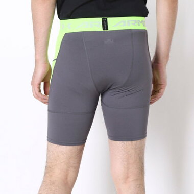 【アウトレット】アンダーアーマー UNDER ARMOUR スポーツショートタイツ UA HEATGEAR ARMOUR MEDIAショーツ #MCM2890