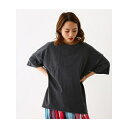 RODEO CROWNS WIDE BOWL USEDWASHBIGTシャツ ブラック