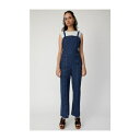 マウジー moussy FITDENIMジャンプスーツ (ブルー)