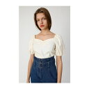 moussy PUFFSLEEVEブラウス アイボリー
