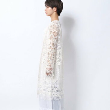 ゲス GUESS KITRA CROCHET DUSTER （WHISPER WHITE）