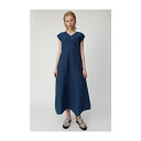 moussy CUTOFFDESIGNドレス ブルー