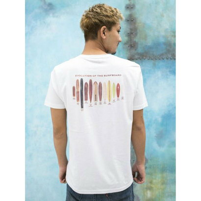 【Kahiko】MALIBU SHIRTS ヒストリーメンズTシャツM ホワイト