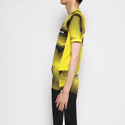 プーマ PUMA メンズ サッカー/フットサル 半袖シャツ BVB スタジアム グラフィック ジャージー 754538 (イエロー)通販 サッカー 用品 セール