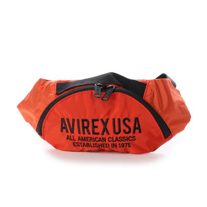 アヴィレックス AVIREX ウエストバッグ （orange）