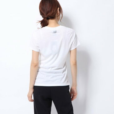 ニューバランス new balance レディース フィットネス 半袖Tシャツ ベーシック グラフィックショートスリーブクルーTシャツ AWT83144