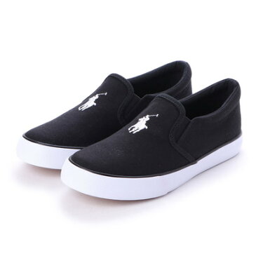 ポロラルフローレン POLO RALPH LAUREN SH POLO セススリッポン RFS10159 (ブラック)