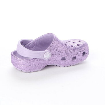 クロックス crocs クロッグサンダル Classic Glitter Clog K Lavender 205441-530