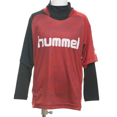 ヒュンメル HUMMEL ジュニア サッカー/フットサル レイヤードシャツ レイヤードプラクティスシャツセット HJP7116安売り サッカー 用品 セール