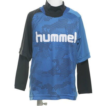 ヒュンメル HUMMEL ジュニア サッカー/フットサル レイヤードシャツ レイヤードプラクティスシャツセット HJP7116安売り サッカー 用品 セール
