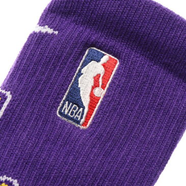 ナイキ NIKE バスケットボール ソックス ナイキ NBA LAL エリート クルー ソックス FNW SK0171504