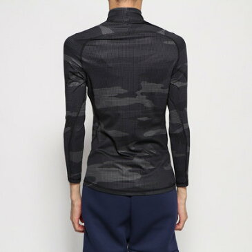 アディダス adidas メンズ フィットネス 長袖コンプレッションインナー ALPHASKIN TEAM CAMO モックネックロングスリーブTシャツ EI6862