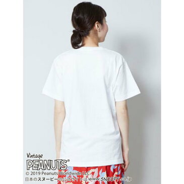 【アウトレット】【Kahiko】スヌーピーライディングTシャツM ホワイト