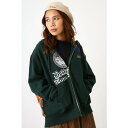 ロデオクラウンズワイドボール RODEO CROWNS WIDE BOWL カスタム カレッジ ジップ パーカー (ダークグリーン)