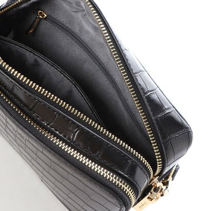 アングリッドUngridお財布ショルダー(クロコ)(BLK)