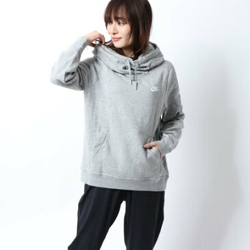 ナイキ NIKE レディースパーカー Funnel Neck Fleece Hoodie 853928 (853928-063)