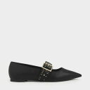 【再入荷】スタッズメリージェーン バレリーナフラット / Studded Mary Jane Ballerina Flats （Black）