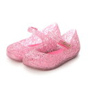 メリッサ melissa MINI MELISSA CAMPANA ZIG ZAG VI BB （PINK/GLITTER SILVER）