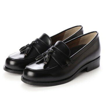 ナイスクラップ NICE CLAUP 3デザインから選べるローファー (BLK-TASSEL)
