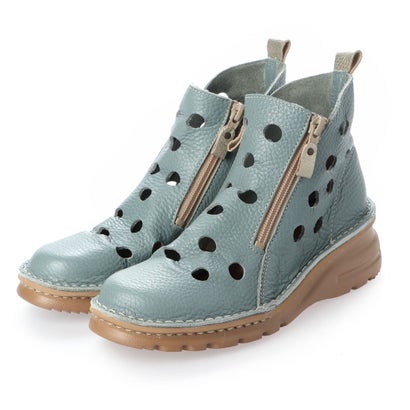 ドナミス プラスファンプラスウォーク Dona Miss +FUN+WALK 厚底パンチング加工サマーブーツ （RBU/SG）