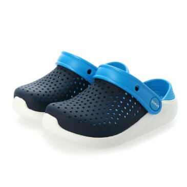 クロックス crocs LITERIDE CLOG ライトライド クロッグ サンダル (ネイビー×ホワイト)