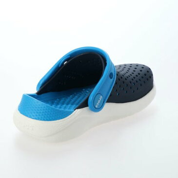 クロックス crocs LITERIDE CLOG ライトライド クロッグ サンダル (ネイビー×ホワイト)