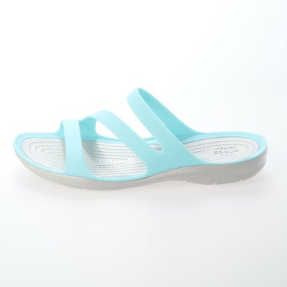 クロックス crocs SWIFTWATER SANDAL スウィフトウォーター サンダル サンダル （アイスブルー×パールホワイト）