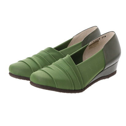 新品本物 アウトレット モード エ ジャコモ ディッシィ Mode Et Jacomo Dici ストレッチカジュアルパンプス グリーン 史上最も激安 Soyfanimal Com